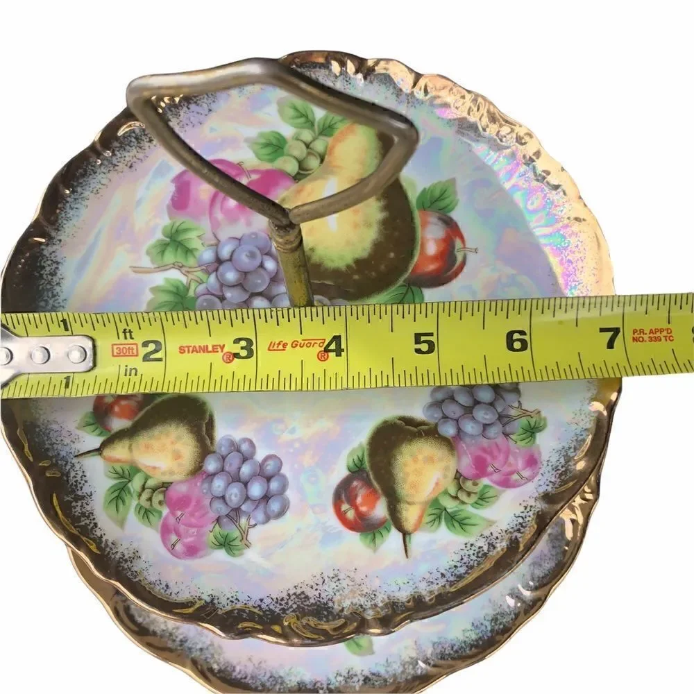 VINTAGE Tea Tier/ Dessert, Cheese Tray/ Jewelry Holder
